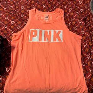 PINK Victoria's Secret Coral Tank Small